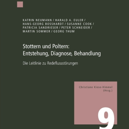 Stottern und Poltern: Entstehung, Diagnose,
