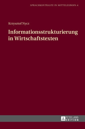Informationsstrukturierung in Wirtschaftstexten