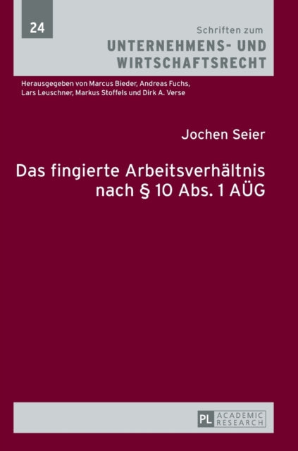 Das fingierte Arbeitsverhaeltnis nach § 10 Abs. 1
