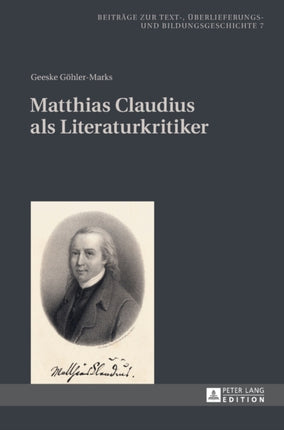 Matthias Claudius ALS Literaturkritiker