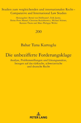 Die unbezifferte Forderungsklage: Analyse,