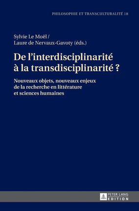 De l'interdisciplinarité à la transdisciplinarité