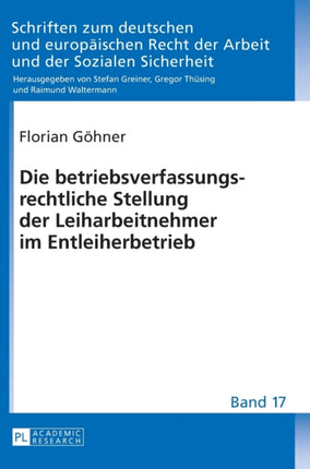 Die Betriebsverfassungsrechtliche Stellung Der