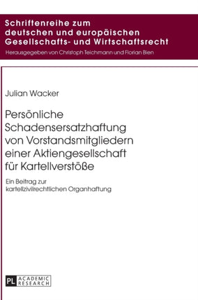 Persoenliche Schadensersatzhaftung von