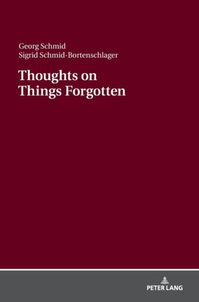 Thoughts on Things Forgotten: Recharging the