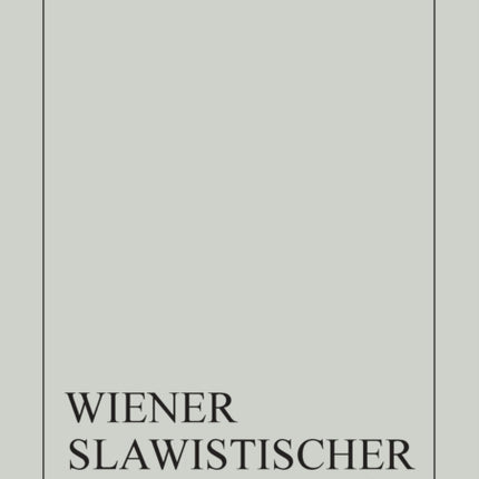 Wiener Slawistischer Almanach Band 77/2016: