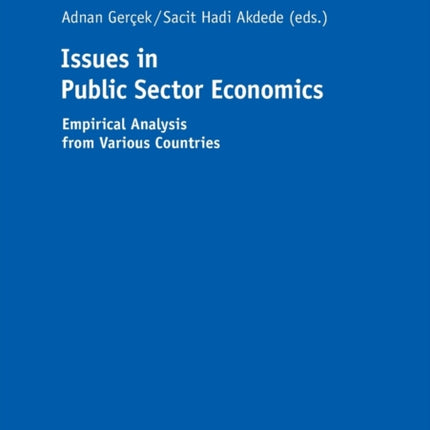 Issues in Public Sector Economics: Empirical