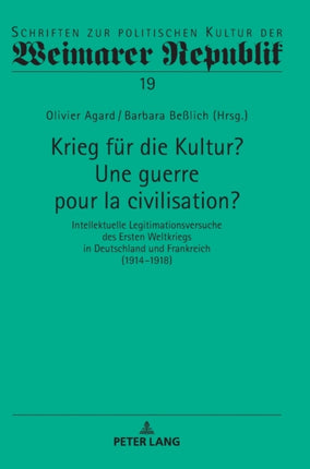 Krieg fuer die Kultur? Une guerre pour la