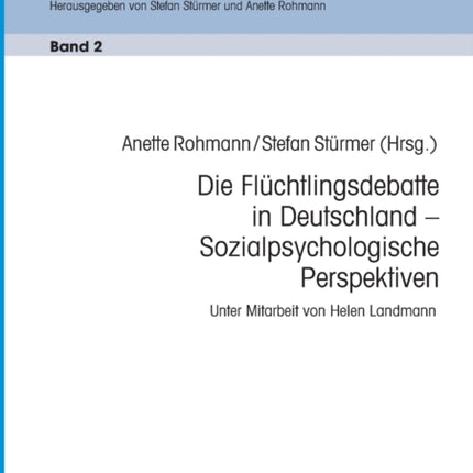 Die Fluechtlingsdebatte in Deutschland -