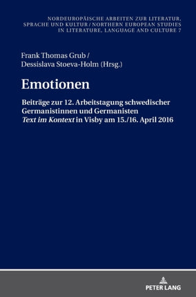 Emotionen: Beitraege zur 12. Arbeitstagung