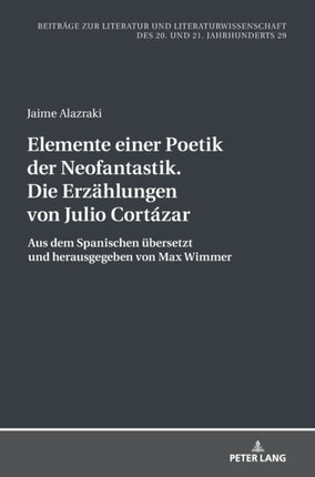 Elemente einer Poetik der Neofantastik. Die