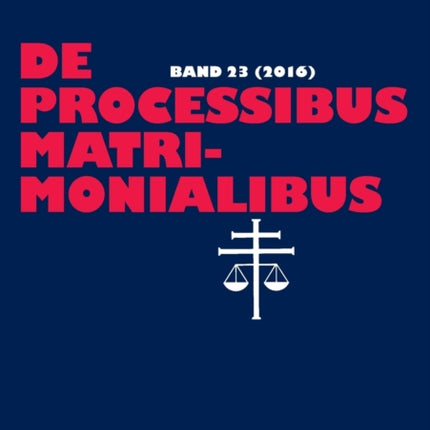 De processibus matrimonialibus: Fachzeitschrift