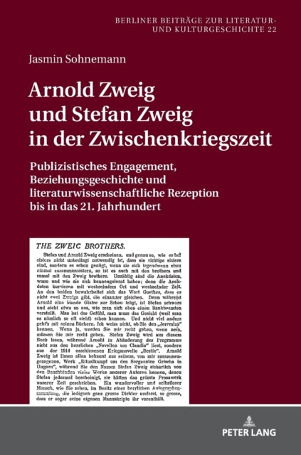 Arnold Zweig und Stefan Zweig in der