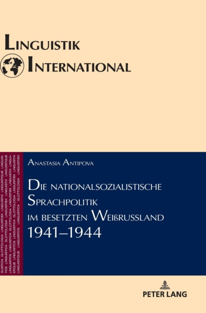 Die Nationalsozialistische Sprachpolitik Im