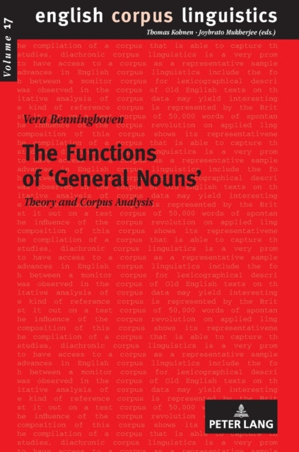 The Functions of ‹General Nouns›: Theory and