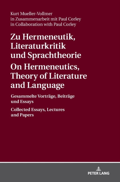 Zu Hermeneutik, Literaturkritik und Sprachtheorie
