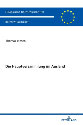 Die Hauptversammlung Im Ausland