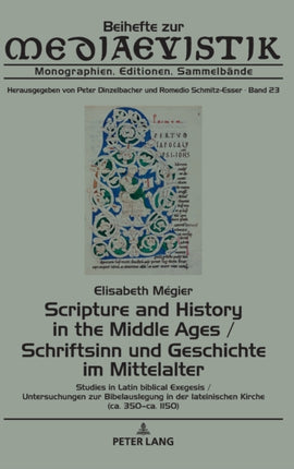Scripture and History in the Middle Ages /