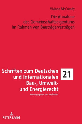 Die Abnahme des Gemeinschaftseigentums im Rahmen