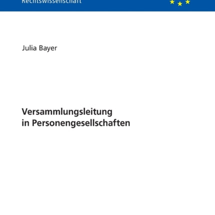 Versammlungsleitung in Personengesellschaften