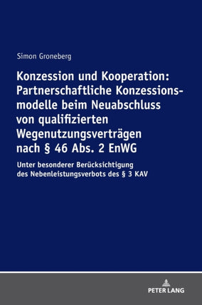 Konzession und Kooperation: Partnerschaftliche