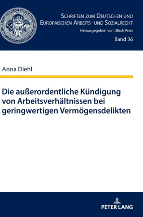 Die außerordentliche Kuendigung von