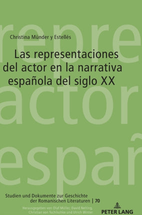 Las representaciones del actor en la narrativa