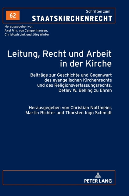 Leitung, Recht und Arbeit in der Kirche: