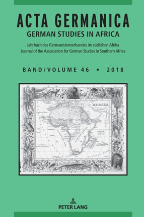 Acta Germanica: German Studies in Africa
