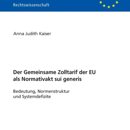 Der Zolltarif der Europaeischen Union als