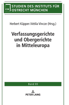 Verfassungsgerichte Und Obergerichte in