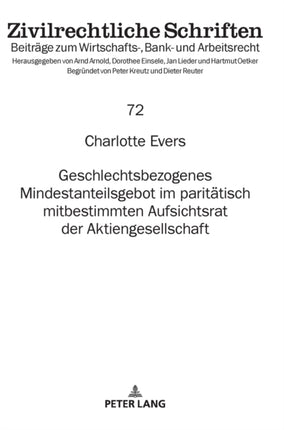 Geschlechtsbezogenes Mindestanteilsgebot im