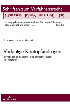 Vorlaeufige Kontopfaendungen: Europaeisches,