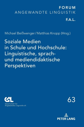 Soziale Medien in Schule Und Hochschule: