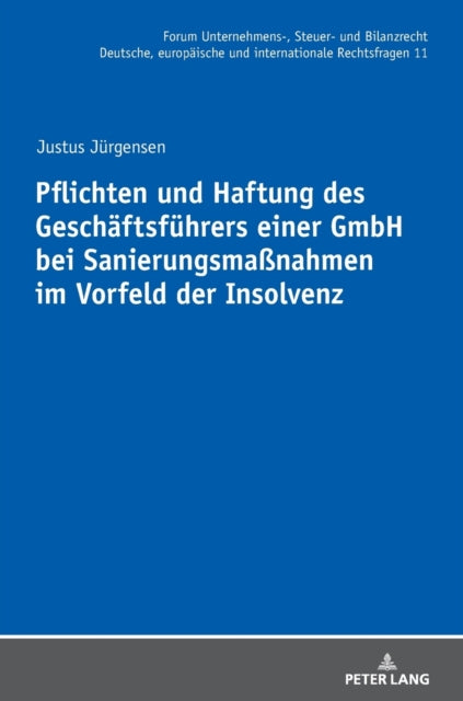 Pflichten und Haftung des Geschaeftsfuehrers