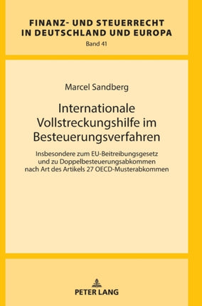 Internationale Vollstreckungshilfe Im
