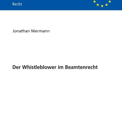 Der Whistleblower im Beamtenrecht