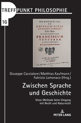 Zwischen Sprache und Geschichte: Vicos Methode