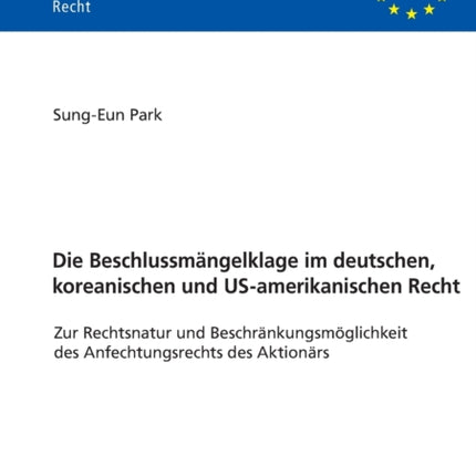 Die Beschlussmaengelklage im deutschen,