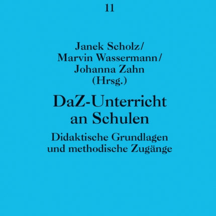 Daz-Unterricht an Schulen: Didaktische Grundlagen