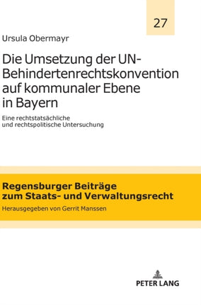 Die Umsetzung der UN-Behindertenrechtskonvention