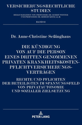 Die Kuendigung von auf die Person eines Dritten