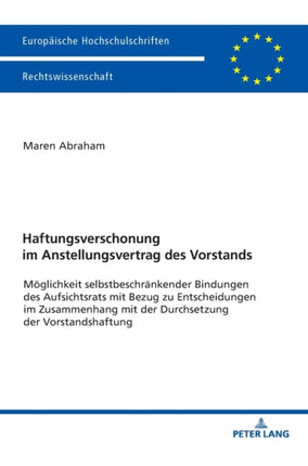 Haftungsverschonung im Anstellungsvertrag des