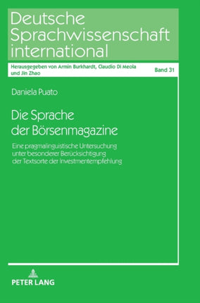 Die Sprache der Boersenmagazine: Eine