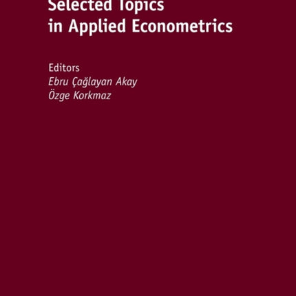 Selected Topics in Applied Econometrics