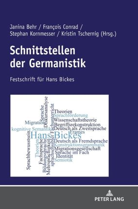 Schnittstellen der Germanistik: Festschrift fuer