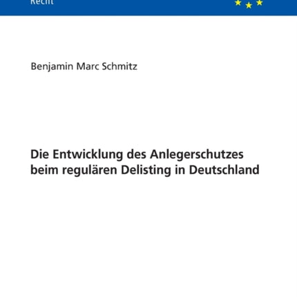 Die Entwicklung des Anlegerschutzes beim