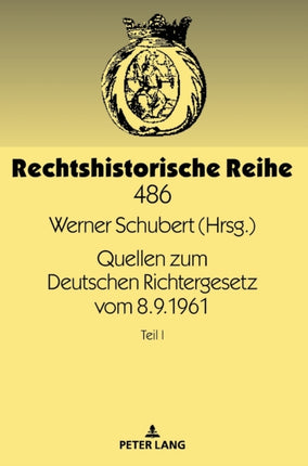 Quellen zum Deutschen Richtergesetz vom 8.9.1961: