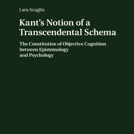 Kant's Notion of a Transcendental Schema: The