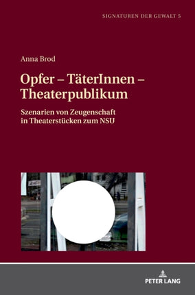 Opfer - TaeterInnen - Theaterpublikum: Szenarien